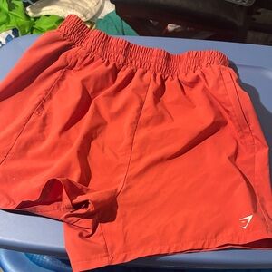 Gymshark Red Womens Shorts
